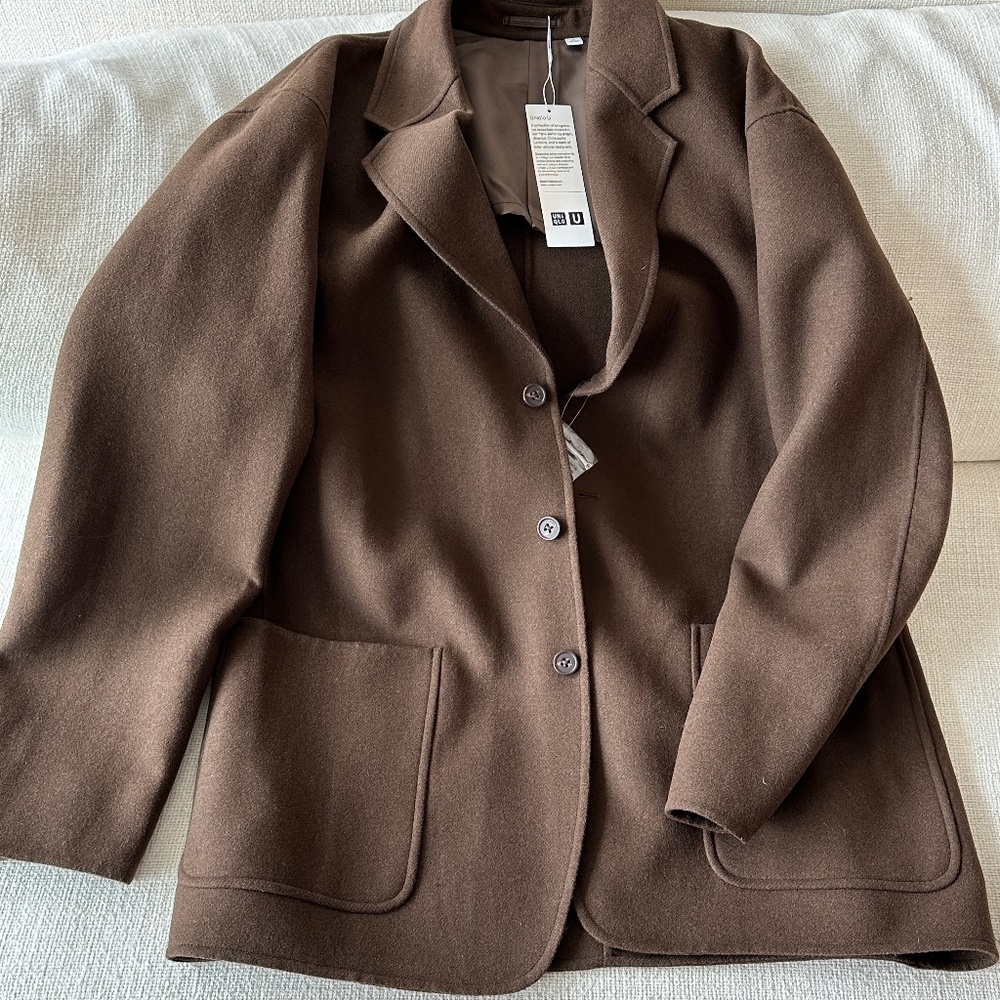 Uniqlo U by lemaire brown jacket
